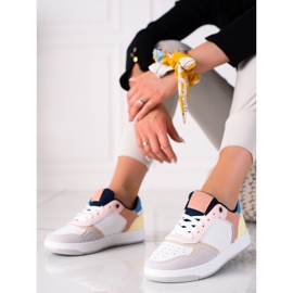 SHELOVET Farbige Sneaker für Damen mehrfarbig 1