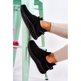 FM1 Sportliche Stoffschuhe für Damen Schwarz Lenney 2