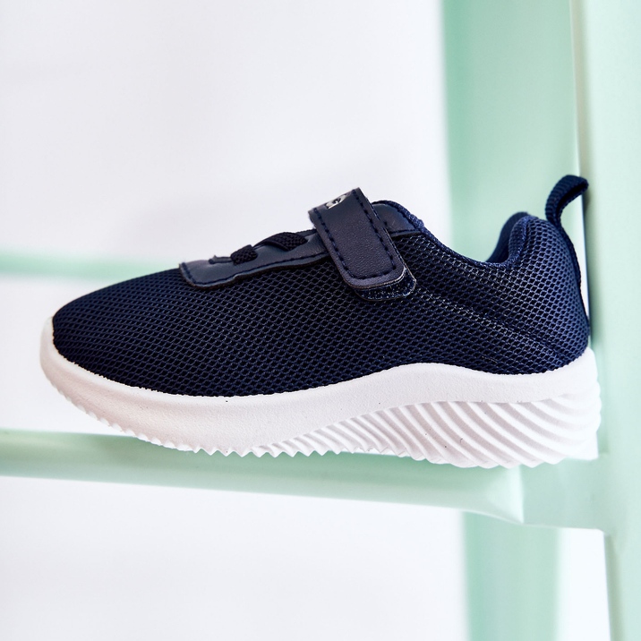 FR1 Sportschuhe für Kinder mit Klettverschluss Blue Lexy blau 2