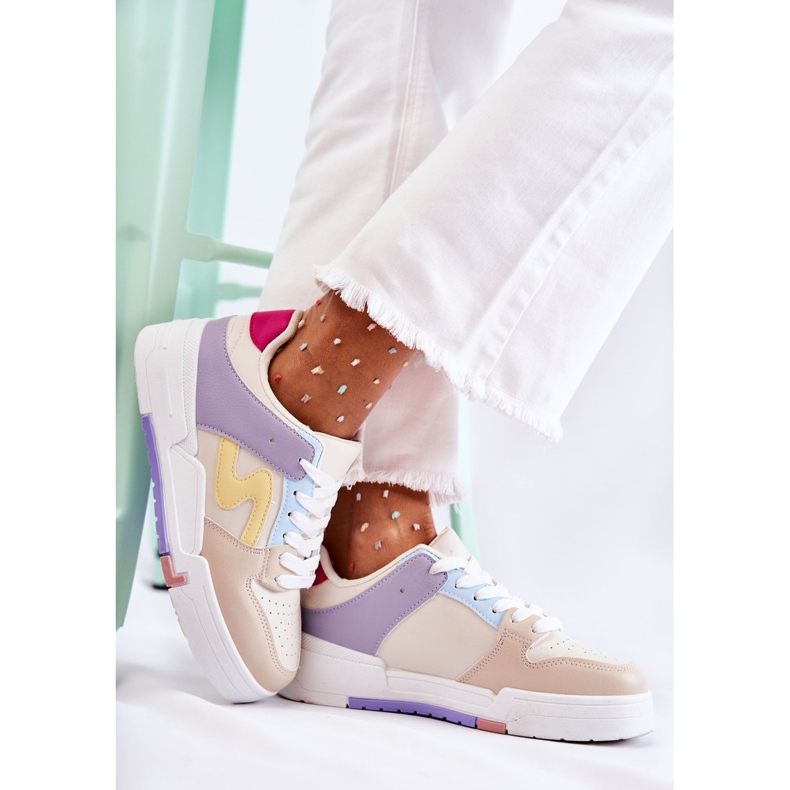 PS1 Damen Sportschuhe Beige Francis mehrfarbig 1