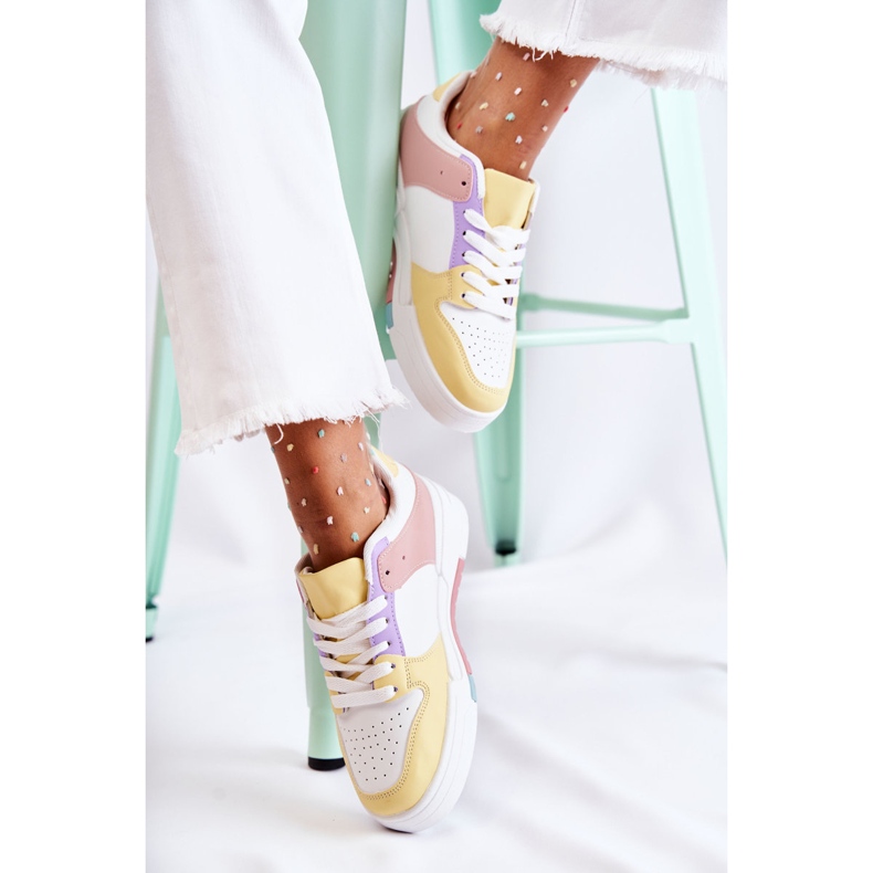 PS1 Sportschuhe für Damen, weiß und gelb Francis mehrfarbig 2