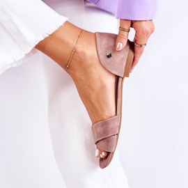 Wildleder Sandalen Maciejka 03615-02 Braun 1