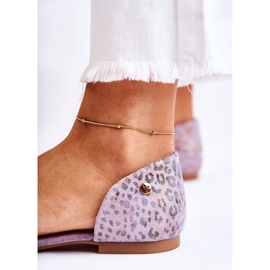 Wildleder Sandalen Maciejka 03615-05 Violett 2