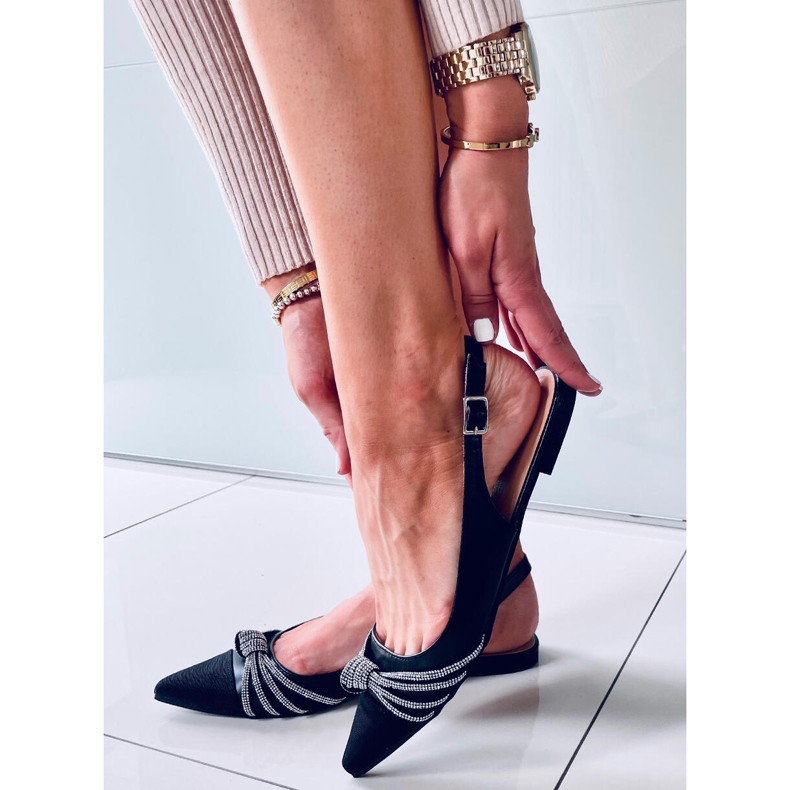 Ballerinas mit hohen Absätzen für Taylor Black Chanel schwarz 1