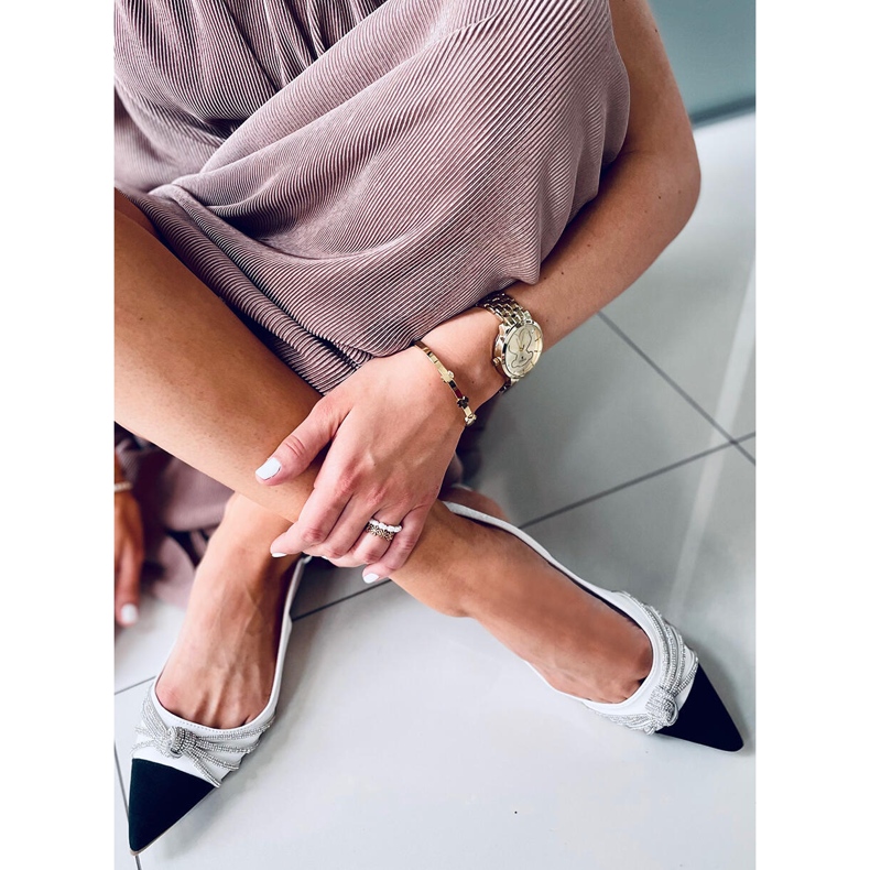 Chanel Taylor Weiße Ballerinas 1