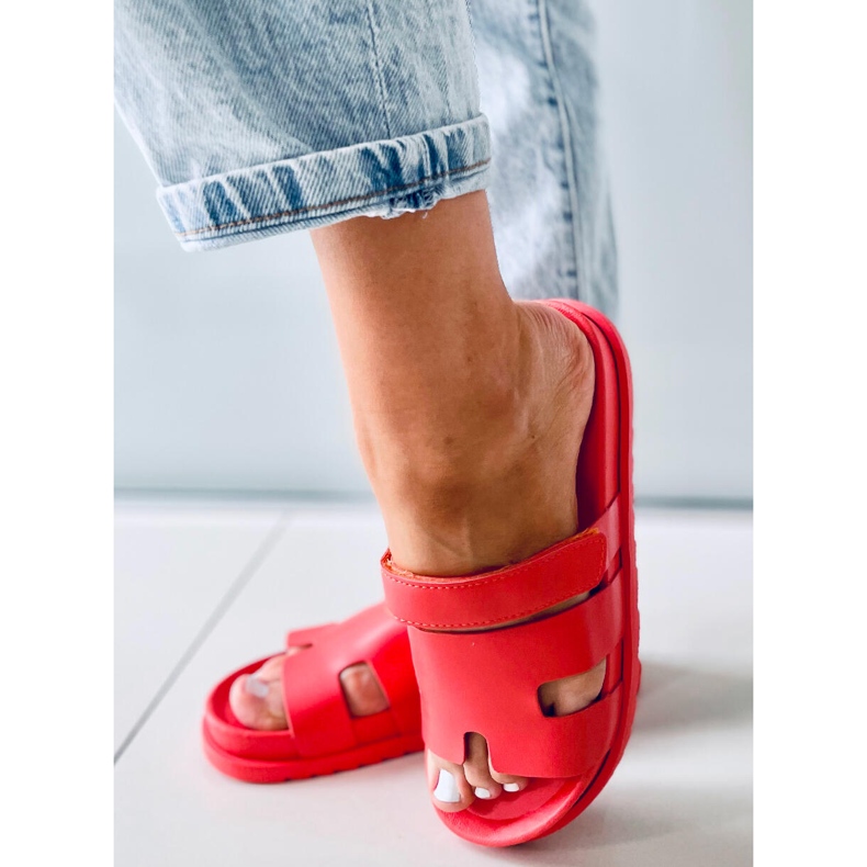 Damenhausschuhe in Tawny Orange 2