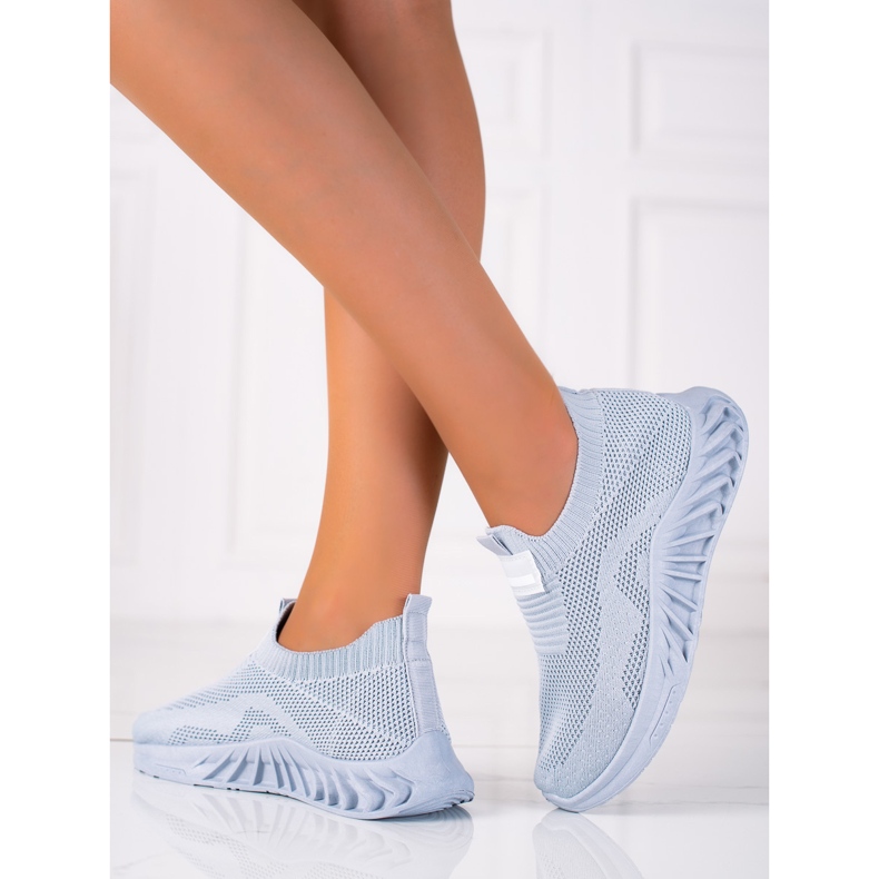 SHELOVET Sportschuhe zum Hineinschlüpfen grau 1