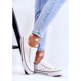 PJ1 Klassische Damen-Turnschuhe Weiß Be Mine 2