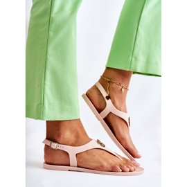 PH1 Nudefarbene Sonner-Sandalen für Damen beige 2