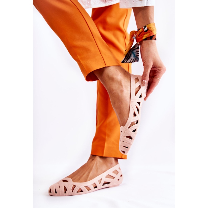 PH1 Nude Indila Gummiballerinas für Damen beige 1