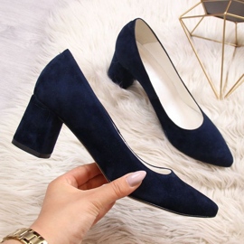 Pumps an der Säule, marineblau Juma navy blau 1