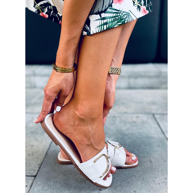 Arizona Weiße Damensandalen 2