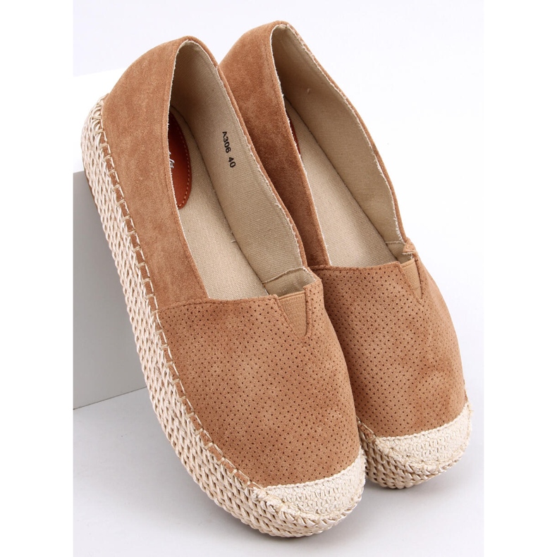Callie Camel Damen-Espadrilles braun 1