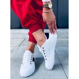 Maeve Black Damenturnschuhe weiß schwarz 1