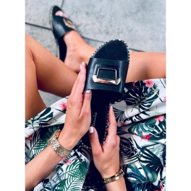 Linn Schwarze Damensandalen 1