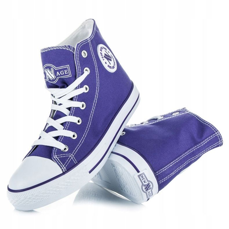 New Age High Sneakers lila 1