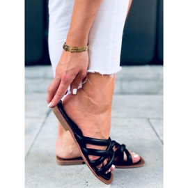 Zola Schwarze Damenhausschuhe 1