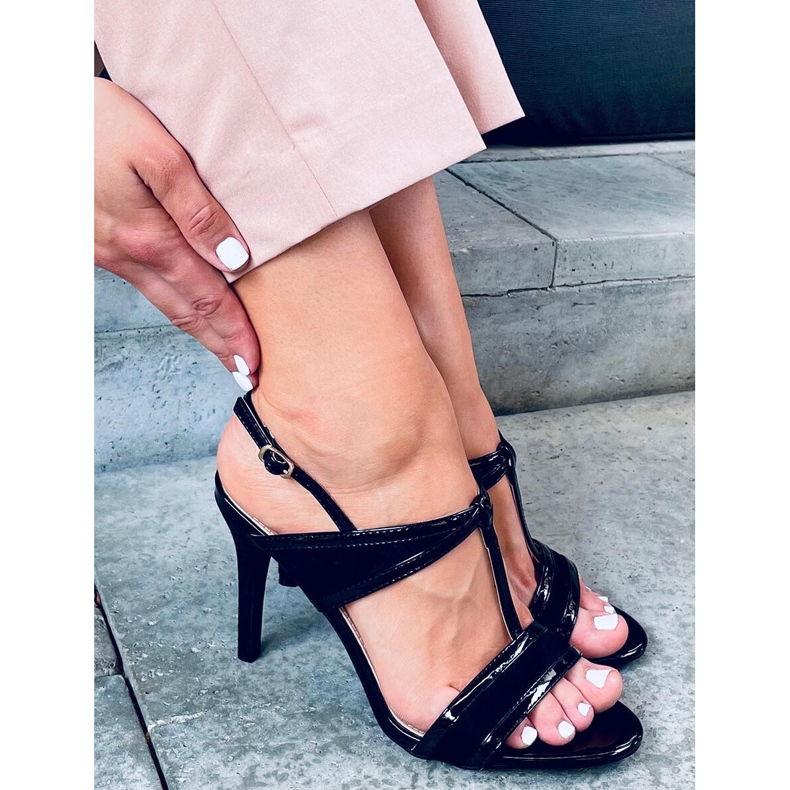 Penny Black Sandalen mit hohem Absatz schwarz 2