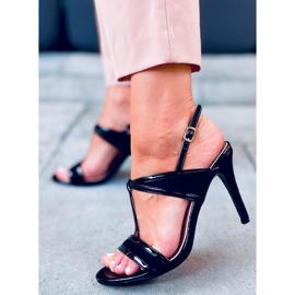 Penny Black Sandalen mit hohem Absatz schwarz 1