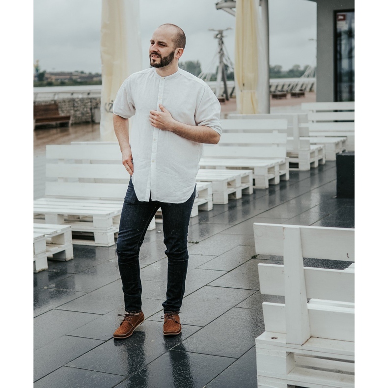 KOMODO Herrenschuhe Mokassins 875 Sommer camel braun 3