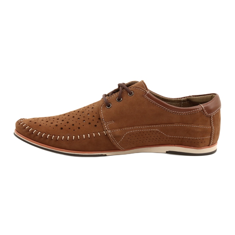 KOMODO Herrenschuhe Mokassins 875 Sommer camel braun 4