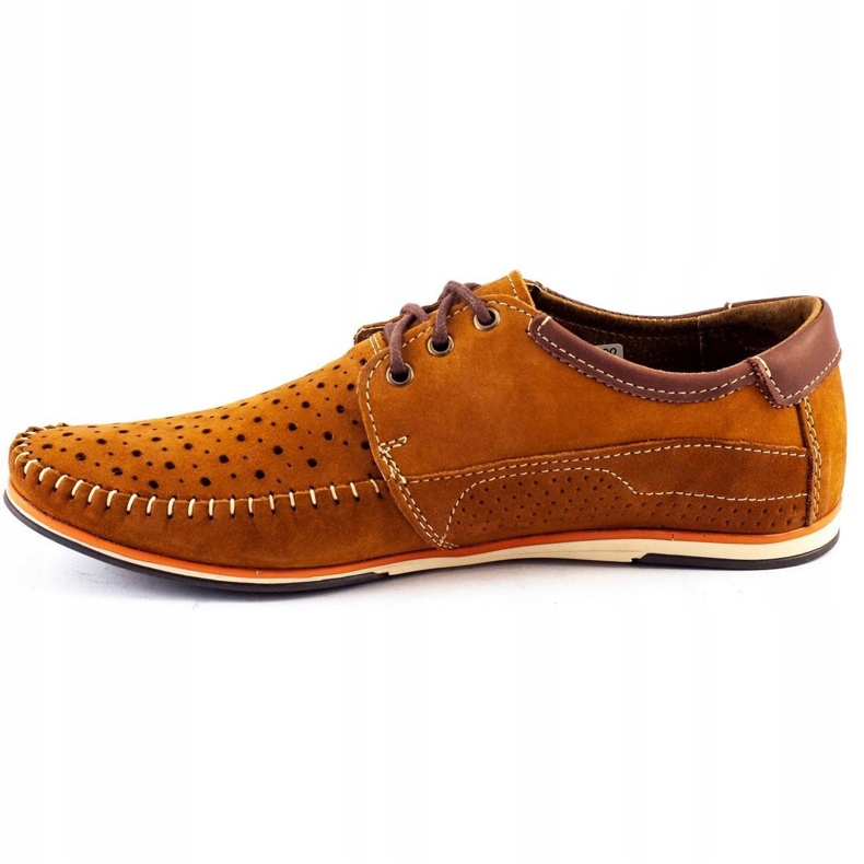 KOMODO Herrenschuhe Mokassins 875 Sommer camel braun 2