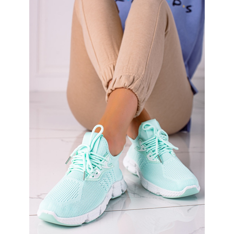 SHELOVET Leichte Sportschuhe grün 1