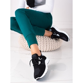 SHELOVET Leichte Sportschuhe schwarz 1