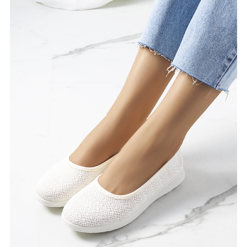 Beigefarbene Suvia-Sneakers für Damen ecru 2