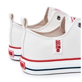 Herren Leder Sneakers Big Star JJ174069 Weiß 4