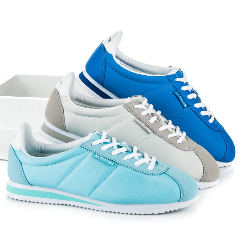 Ax Boxing Gebundene Sportschuhe blau 1