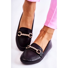 PG1 Schwarze Leder-Slipper für Damen von Godley 1