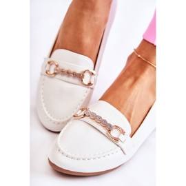 PG1 Weiße Lederschuhe für Damen Godley 1