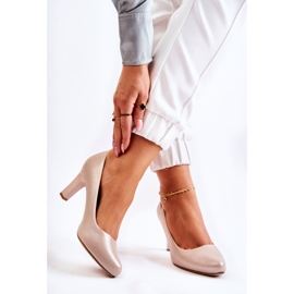 Damenpumps Sergio Leone Gold Shiny Orsola golden 2