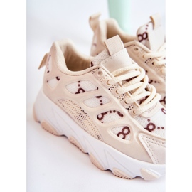 FR1 Sportschuhe für Kinder Beige Dalia braun 1