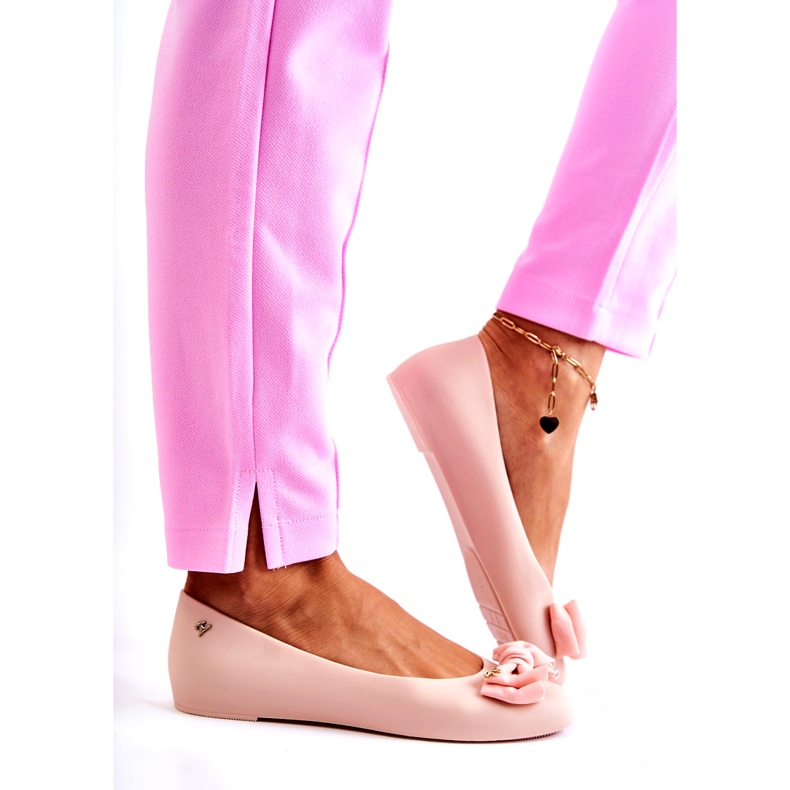 PH1 Ballerina-Schleife aus Gummi für Damen Nude Fergie beige 4