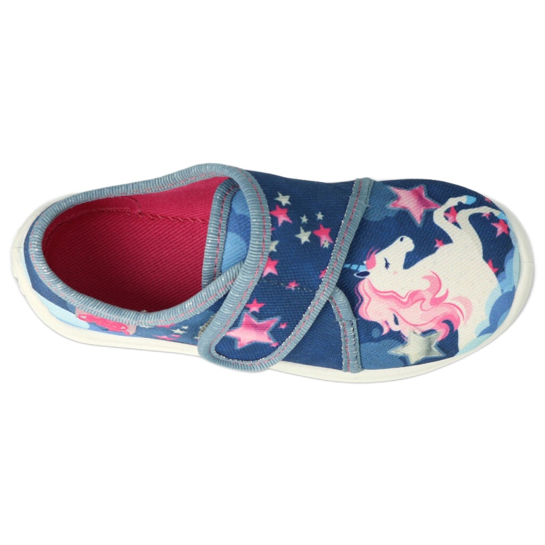 Befado Kinderschuhe 560X177 weiß blau rosa 4