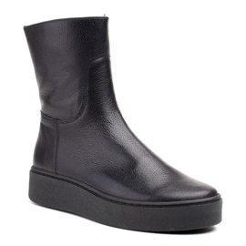 Marco Shoes Bequeme Stiefel 1433B Marco mit flachem Boden schwarz 1