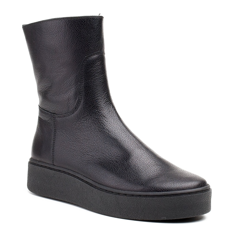 Marco Shoes Bequeme Stiefel 1433B Marco mit flachem Boden schwarz 1