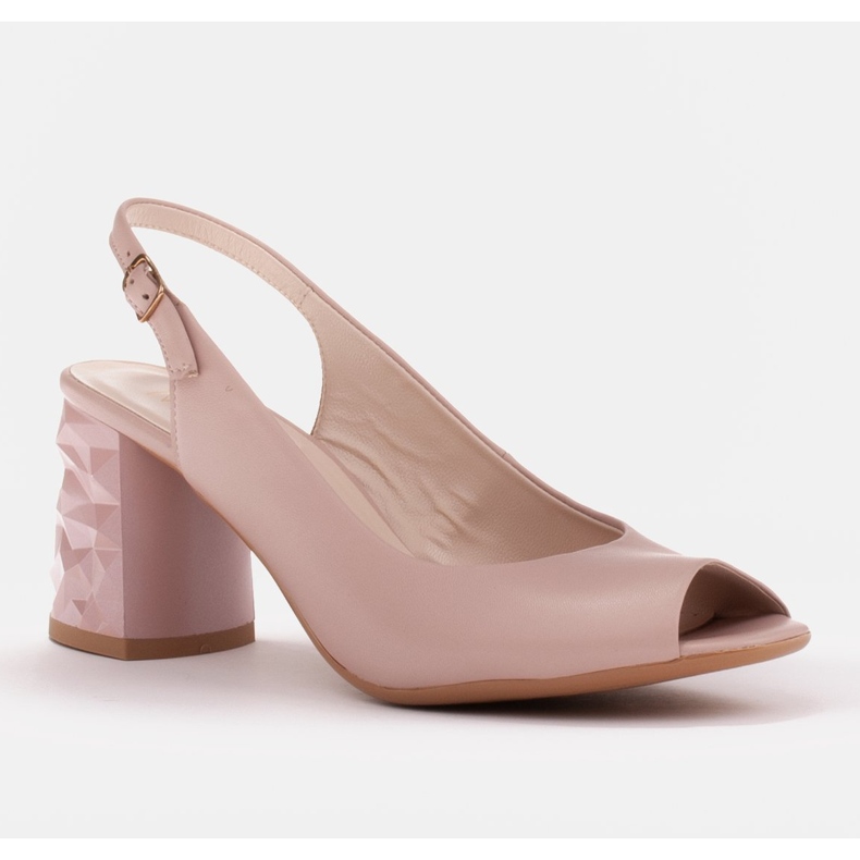 Marco Shoes Rosa 3D-Sandalen mit hohen Absätzen 1