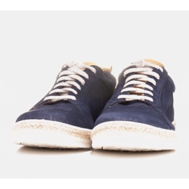 Marco Shoes Sportschuhe aus natürlichem Wildleder marineblau 1