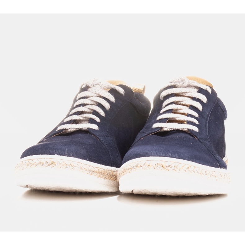 Marco Shoes Sportschuhe aus natürlichem Wildleder marineblau 1