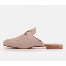 Marco Shoes Damenschuhe aus Wildleder mit Ornament beige 2