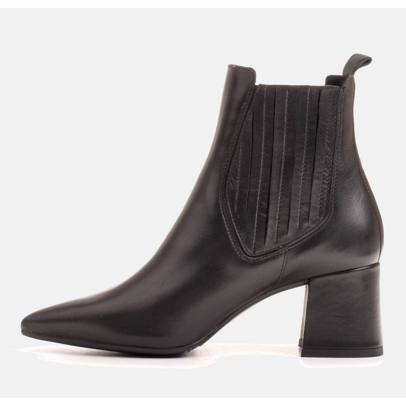 Marco Shoes Warme, elegante Stiefel mit elastischem Gummi im Obermaterial schwarz 1