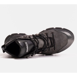 Marco Shoes Sportliche Damenstiefel mit leichter Herbst-Winter-Isolierung grau 1