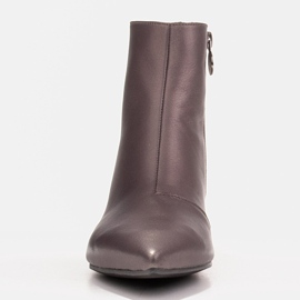 Marco Shoes Marco 1653b Stiefel mit niedrigem Absatz aus Leder braun 1