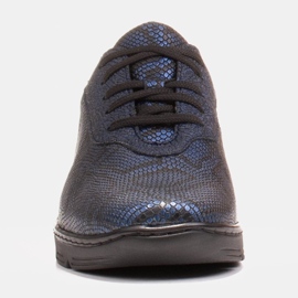 Radoskór Bequeme blaue Damenschuhe für einen breiteren Fuß 1