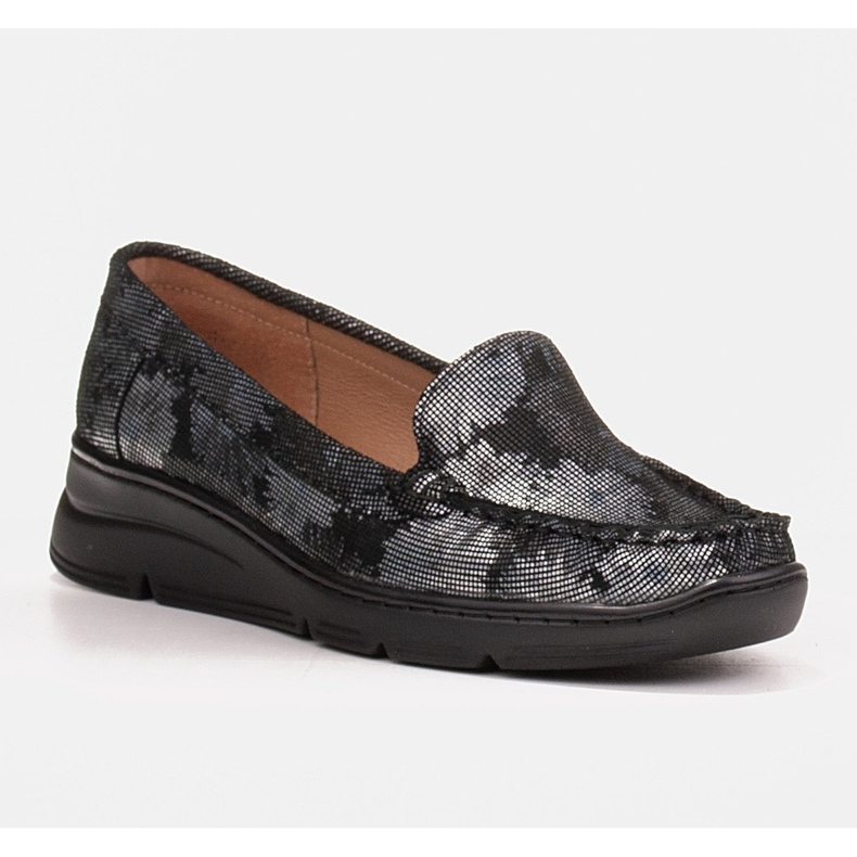 Radoskór Bequeme schwarze Damenschuhe für einen breiteren Fuß 1