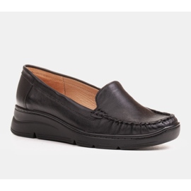 Radoskór Bequeme schwarze Damenschuhe für einen breiteren Fuß 1