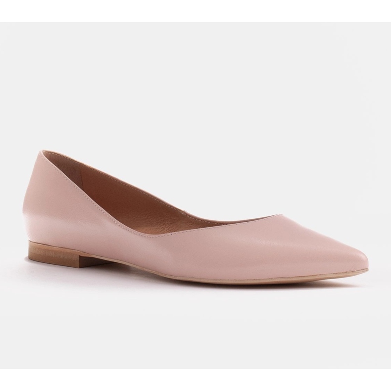 Marco Shoes Ballerinas für Damen mit niedrigen Seiten rosa 1